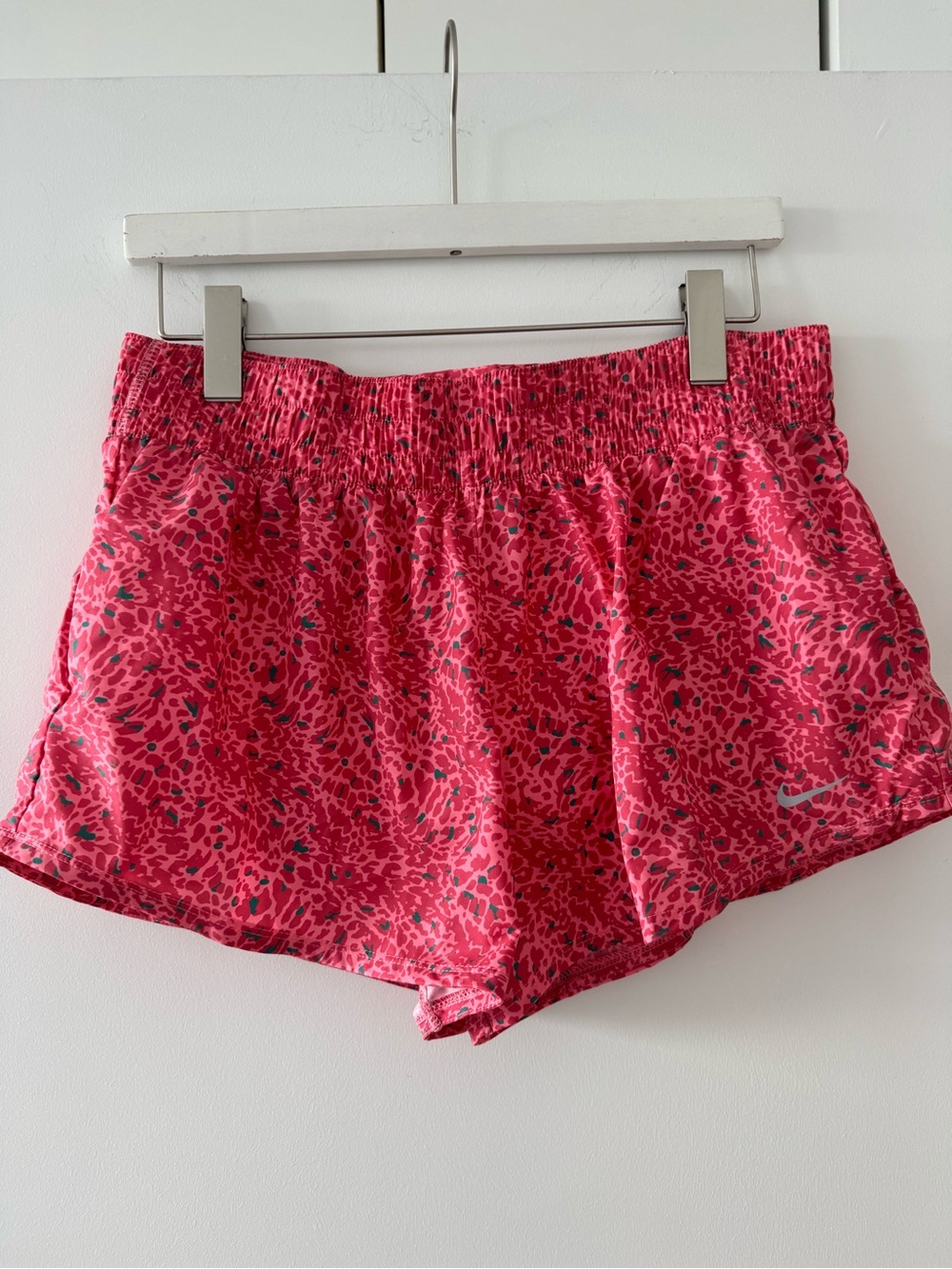 Nike Hot Pink Printed Running Shorts